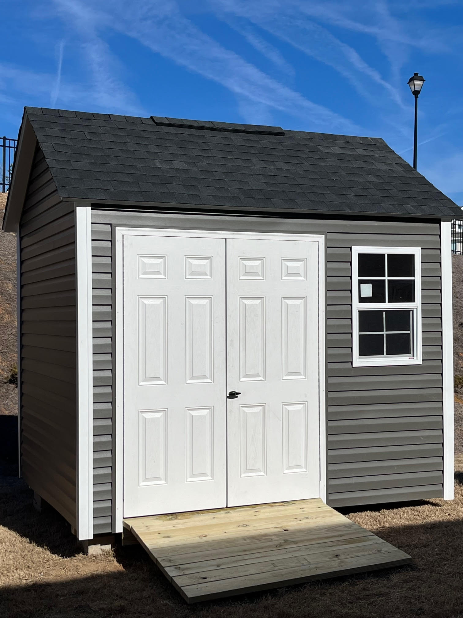 Vinyl 8 x 10 Premium Statesman shed