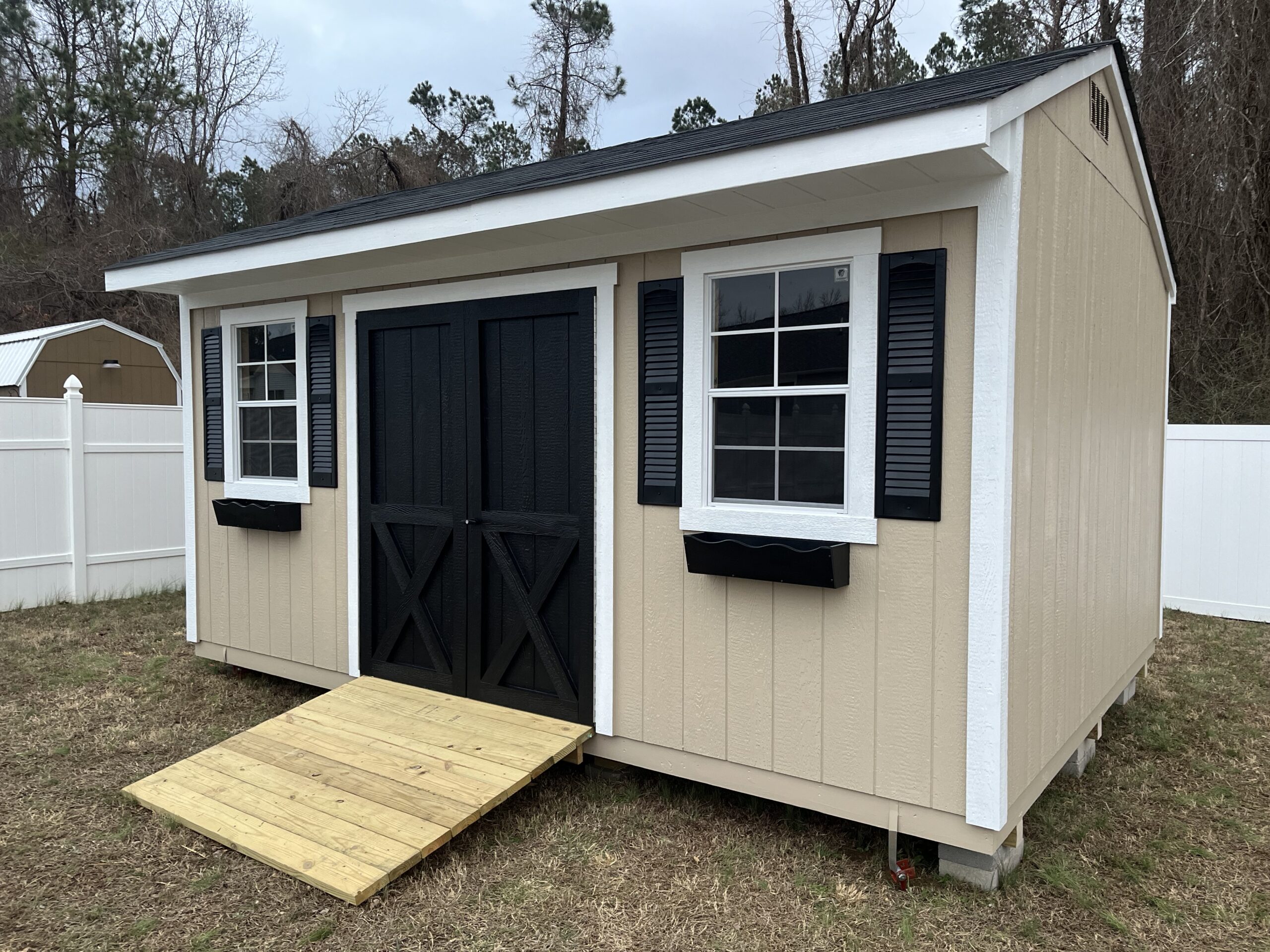 Johnston County Tackroom shed
