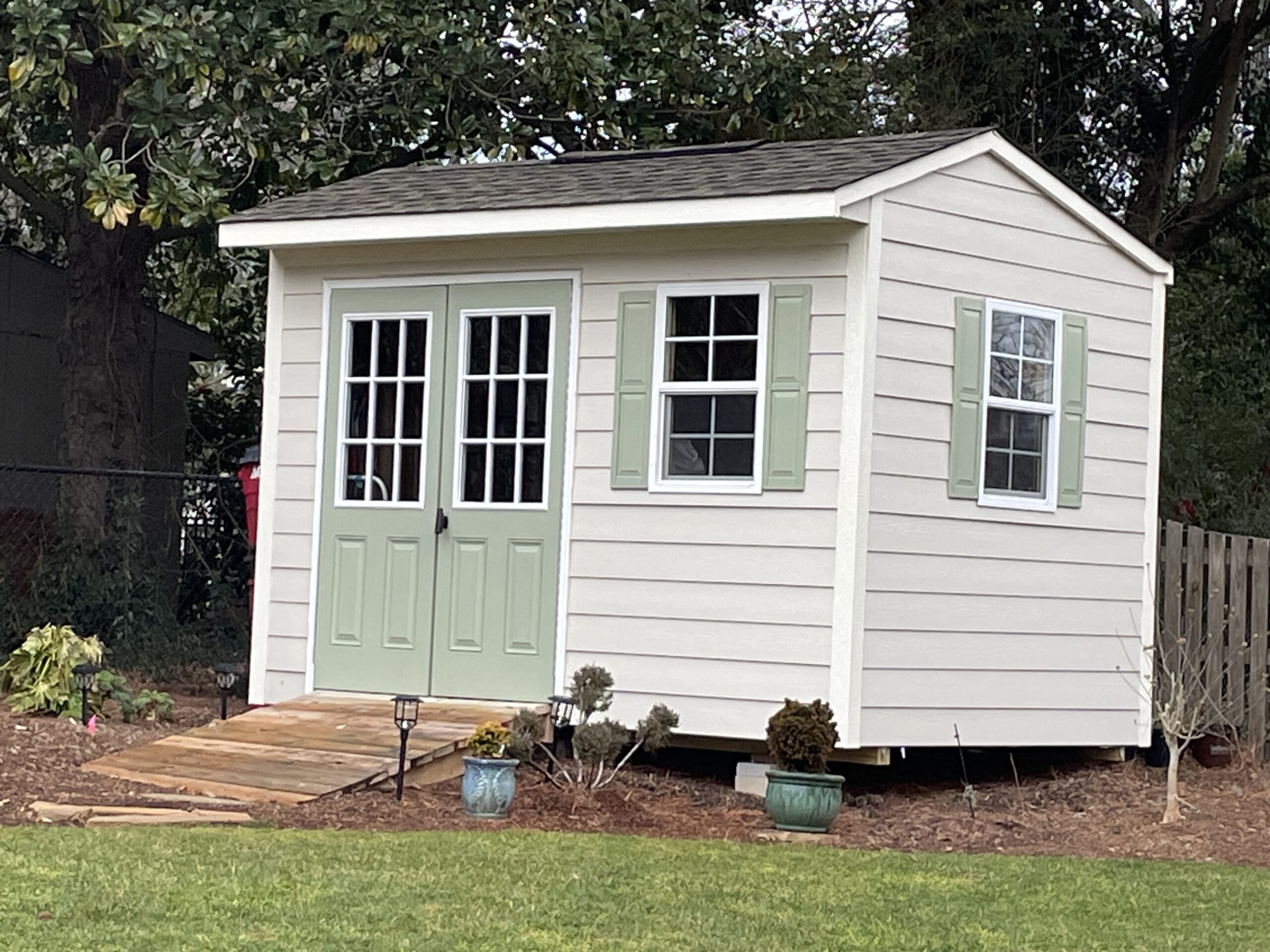 12 x 8 Hardiplank Tackroom shed