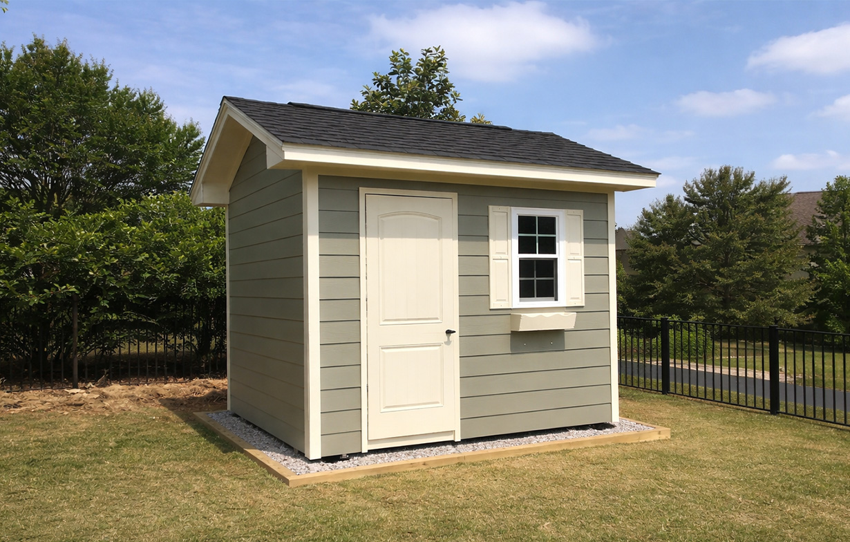 The Heritage, Raleigh's most popular shed style