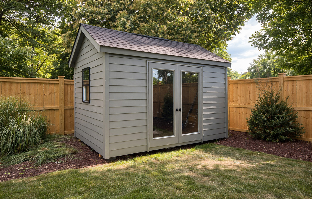 The Premium Statesman storage shed in Raleigh Triangle