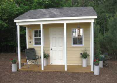 The cabin can be customized however you like