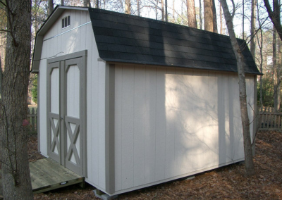 The Deluxe Estate shed built in the Durham area