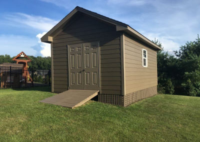 beautifully crafted Heritage storage building