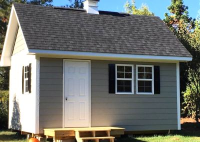 The heritage 8/12 roof pitch can be customized in many different ways