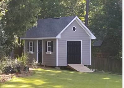 High quality storage shed, the heritage 8/12 roof pitch