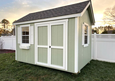 Premium statesman shed crafted in a beautiful backyard
