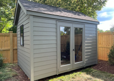 A premium Statesman shed delivered in Durham NC