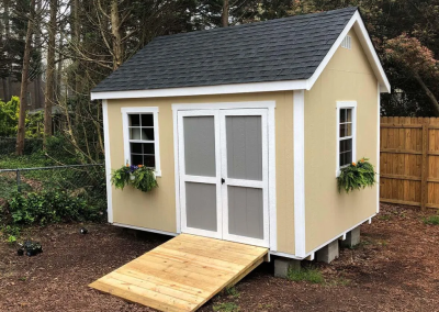 Premium Statesman shed built in Raleigh NC