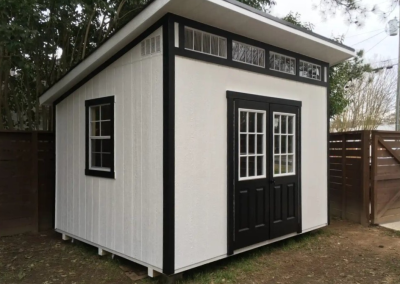 The studio is a perfect shed for your backyard