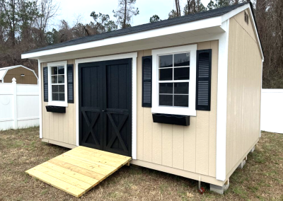 The tackroom, built by shed building professionals in Raleigh